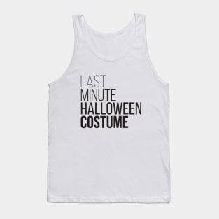 Last Minute Halloween Costume Tank Top